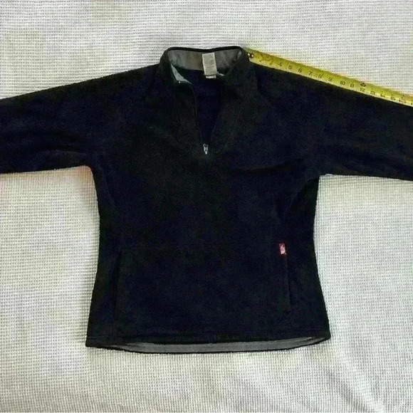 The North Face Women’s Half Zip Black Fleece. Size XL - Picture 5 of 6